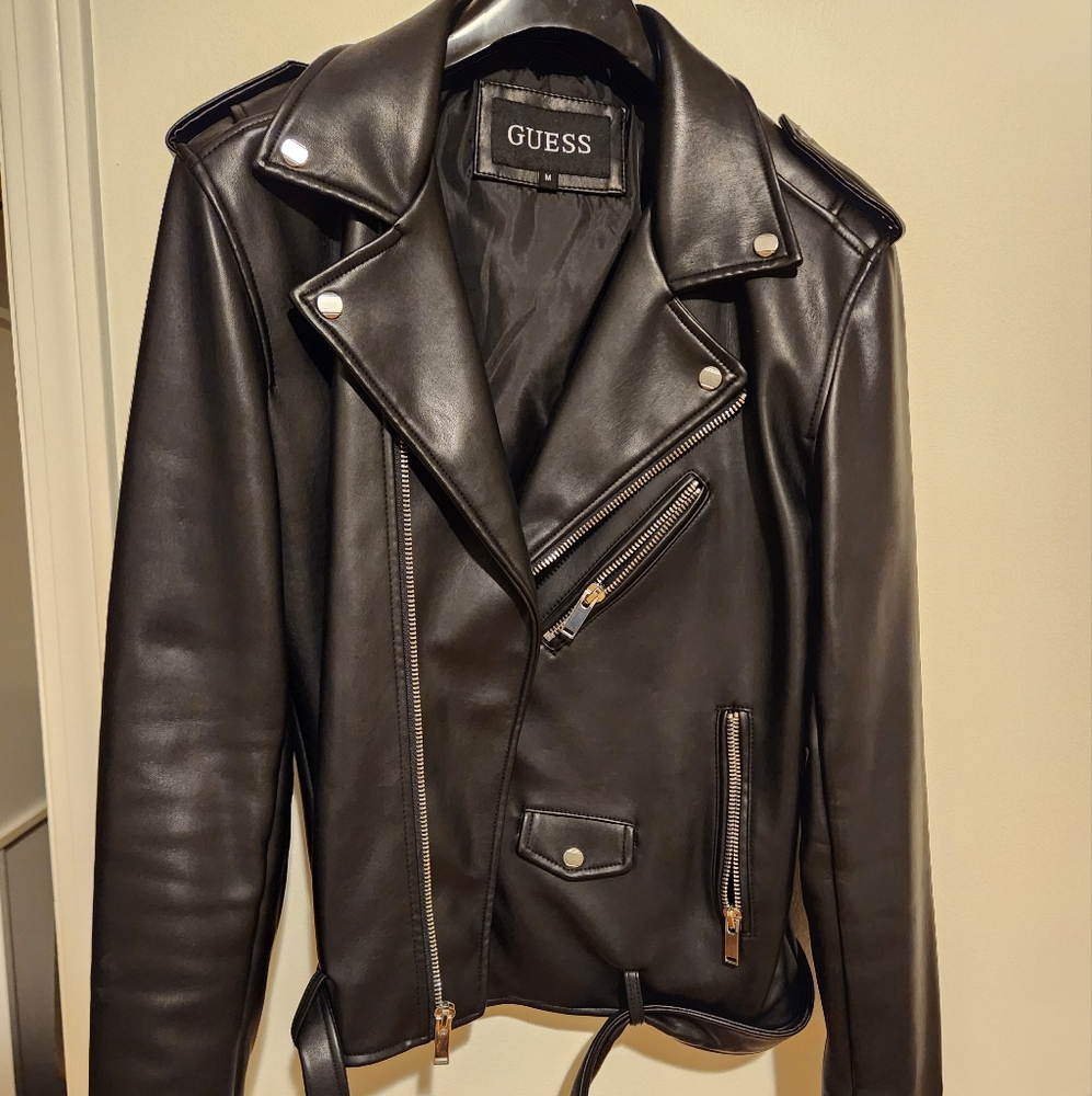 Guess faux leather jacket